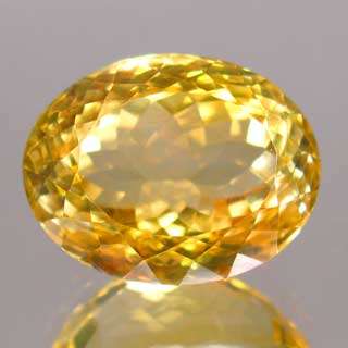 !Stunner! Natural Rich Whiskey Yellow Citrine 1.32ct